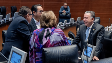 El senador Enrique Inzunza no se presentó en las sesiones de la Comisión Permanente, donde estaba convocado.