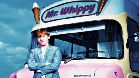 El camión de helados de Rupert Grint estuvo en el último rodaje de Harry Potter.