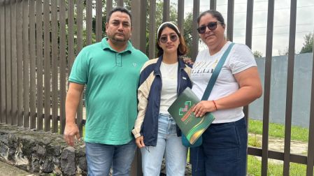 María Fernanda, de 18 años, terminó el examen convencida de que le había ido bien.