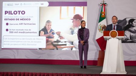 El programa piloto en el Estado de México permitió operar 491 farmacias y entregar más de 350 mil medicamentos.