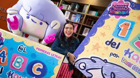 Vania Bachur presenta sus primeros libros para niños.