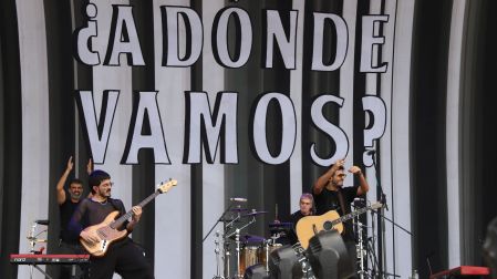 Morat en su presentación del festival Tecate Emblema.
