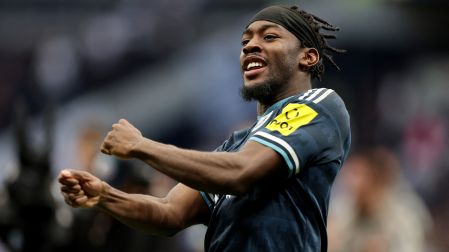 Anthony Elanga marcó uno de los goles del partido.
