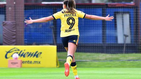 Priscila abrió el marcador en la victoria 3-1 del América Femenil sobre Xolas de Tijuana.