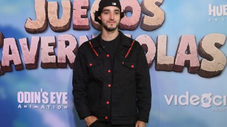 El Startalent Ricky Limón (Gungo). Durante la alfombra roja de la película Gungo y los juegos cavernícolas.