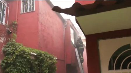Así los bomberos