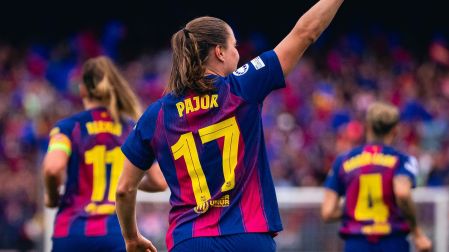 Ewa Pajor suma más de 70 goles y 7 títulos en dos temporadas con el Barça Femenil, consolidándose como una de las máximas referentes del futbol femenino.