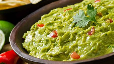 Receta de guacamole tradicional