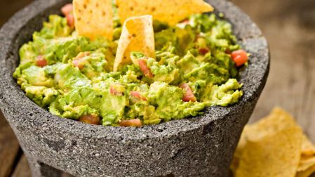 Receta de guacamole tradicional