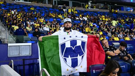 Los Rayados de Monterrey celebran el empate 2-2 con América en la semifinal de la Leagues Cup 2026