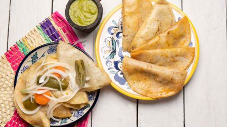Receta de tacos de canasta