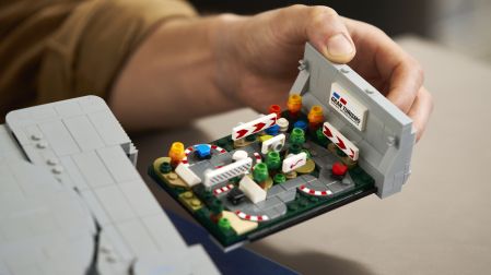 Al interior de la Lego Playstation se podrán colocar dos dioramas.