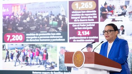 La Segob mantiene diálogo con los distintos poderes, órganos autónomos, sindicatos, iglesias, empresarios, víctimas, organizaciones sociales, etc.