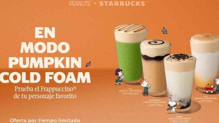 Colección Starbucks y Peanuts 2026