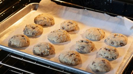 Receta de galletas de amaranto con chispas de chocolate