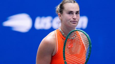Aryna Sabalenka le pidió a la juez de silla que se ocupara del incidente