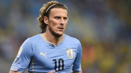 Diego Forlán fue elegido como el mejor jugador del Mundial 2014.