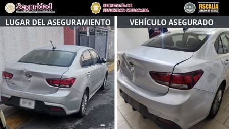 Auto en el que el presunto asesino del caso 'Honas' Meléndez llegó a cometer el crimen.