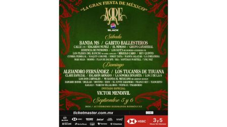 Festival Arre 2026: horarios de todos los artistas por escenario