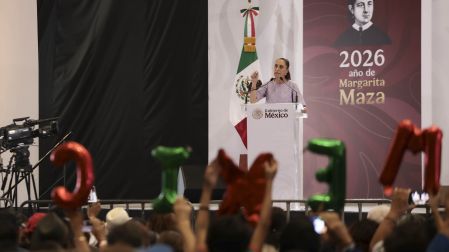 La presidenta de México anunció que en Jalisco habrá una nueva central de energía eléctrica de ciclo combinado