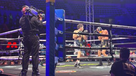 Ángel Colín dio una gran exhibición ante Kenneth Enríquez 'el Coqueto', en un combate de cuatro rounds.