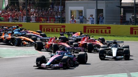 El arranque de la competencia con Pierre Gasly al frente