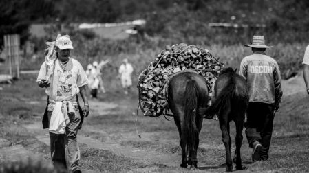 El libro de fotografía Chalmeros de Tepito. Barrio peregrino, de Alejandro Medina Guzmán, documenta la fe de los habitantes del barrio bravo.