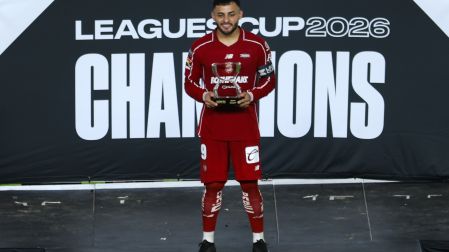 Alexis Vega fue reconocido como el MVP de la Final de la Leagues Cup