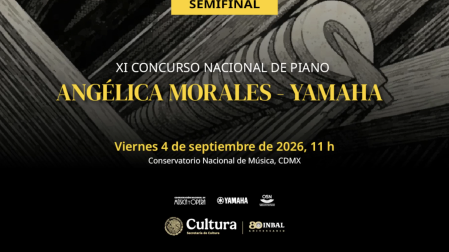 La transmisión en línea de la semifinal del XI Concurso Nacional de Piano Angélica Morales-Yamaha se llevó a cabo el viernes 4 de septiembre.