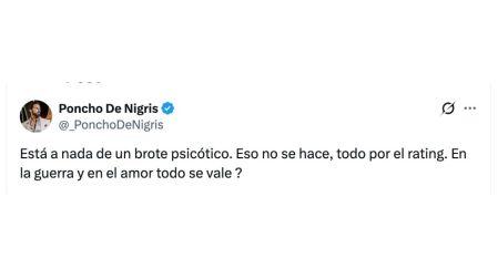 Poncho de Nigris cuestionó el ingreso de Gala Montes al programa.
