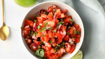 Receta de pico de gallo