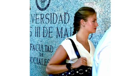 La heredera al trono español estudiará Ciencias Políticas durante cuatro años en el campus de Getafe.