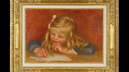 Cuadro 'Coco Reading'
