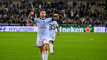 El Aston Villa se impuso 2-3 al Brujas en calidad de visitante en la Jornada 1 de la Fase Liga de la Champions League 2026-2027