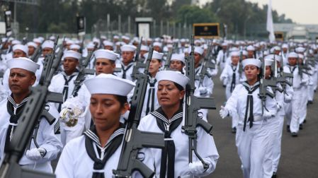 Semar prepara contingente de 3 mil 156 elementos para desfile del 16 de septiembre
