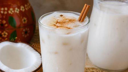 ¿Cómo hacer agua de horchata de coco? Receta fácil y cremosa