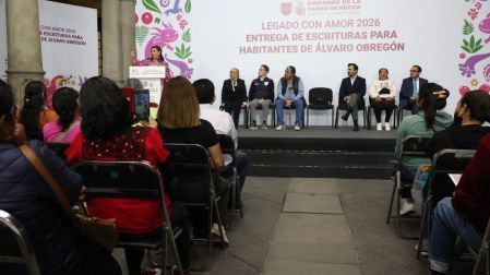 Brugada afirmó que se agilizaá la atención de los expedientes para garantizar la certeza jurídica del suelo.
