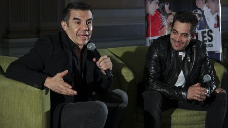 Adrián Uribe y Omar Chaparro han trabajado en teatro, cine y televisión.