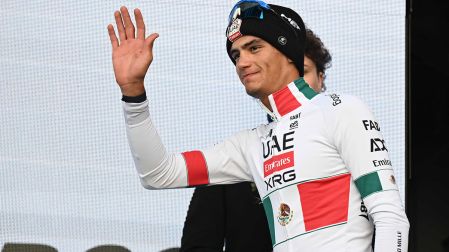 Isaac del Toro se prepara para participar en el Mundial de Ciclismo de Ruta 2026