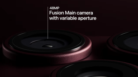 La nueva cámara del iPhone 18 Pro tiene apertura variable.