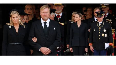 Guillermo Alejandro y Máxima viajaron a Oslo acompañados por la princesa heredera Amalia y la princesa Beatriz.