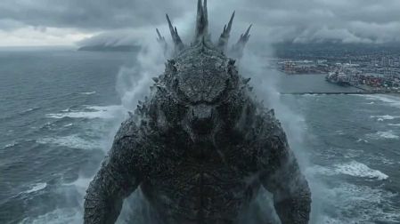 Godzilla tendrá nuevos poderes al emerger del mar.