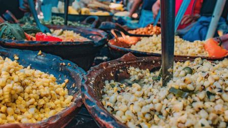 Receta de esquites asados