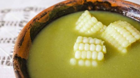 Receta de chileatole verde