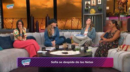 Galilea Montijo no pudo contener las lágrimas durante la despedida de Sofía Niño de Rivera.