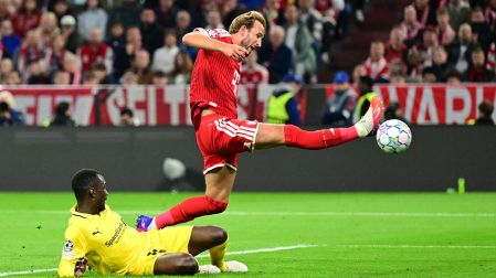Harry Kane llegó a 55 goles en 70 partidos en la Champions League