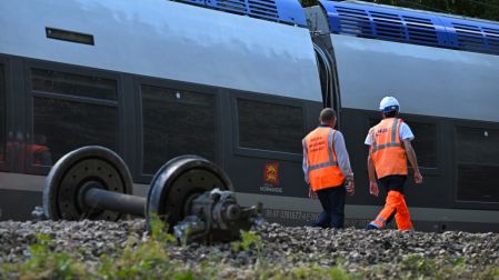 tren descarrilado francia