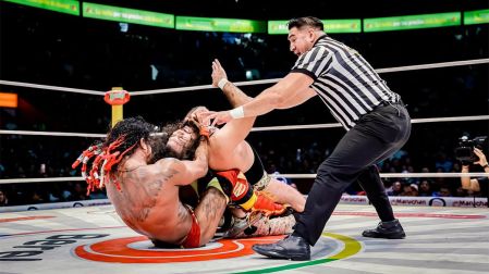 Dragón Rojo Jr recordó su esencia de rudo y está dispuesto a todo con tal de conseguir su meta: ganar un Aniversario del CMLL