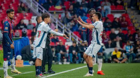 Ulises Martínez entró a la cancha del Estadio Azteca al minuto 76, en el duelo entre Atlante y Pachuca