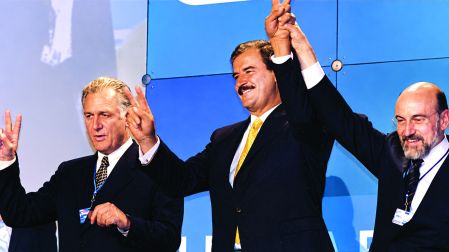Vicente Fox fue el primer panista en ganar la Presidencia de la República